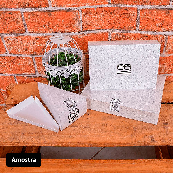 Kit de Amostra Comida Oriental - Tampa Fixa