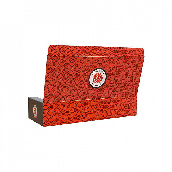 Caixa Sushi HOT (20x8x4cm) Linha Flower - 100 unid.