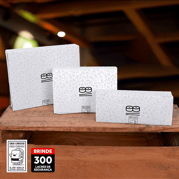 Kit Oriental White 1 - 300 unid. + Brinde