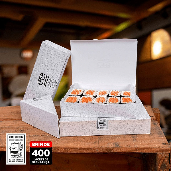 Kit Oriental White 2 - 400 unid. + Brinde