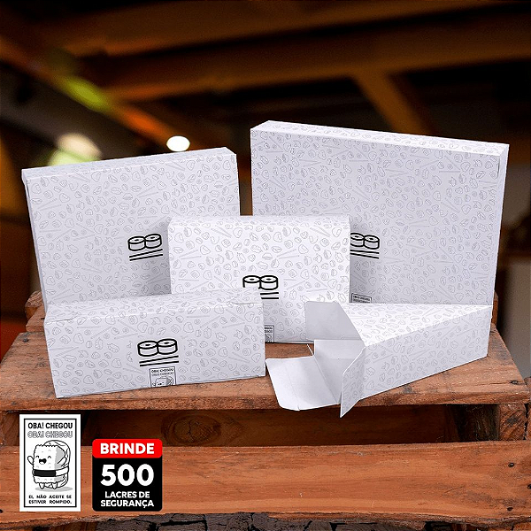 Kit Oriental White 4 - 500 unid. + Brinde