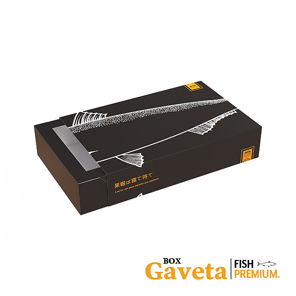Box Gaveta Premium Grande (24x16x5cm) Fish - 100 unid.