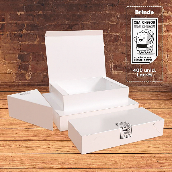 Kit Oriental Linha Branca 2 - 400 unid. + Brinde