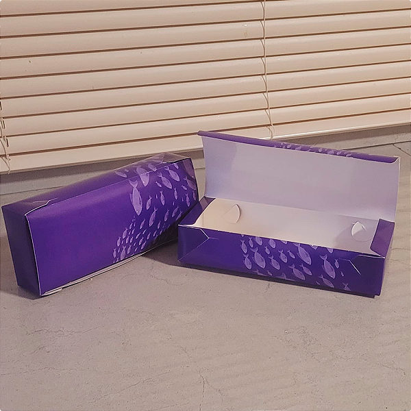 Caixa Sushi HOT (20x8x4cm) Linha Oceano - 100 unid.