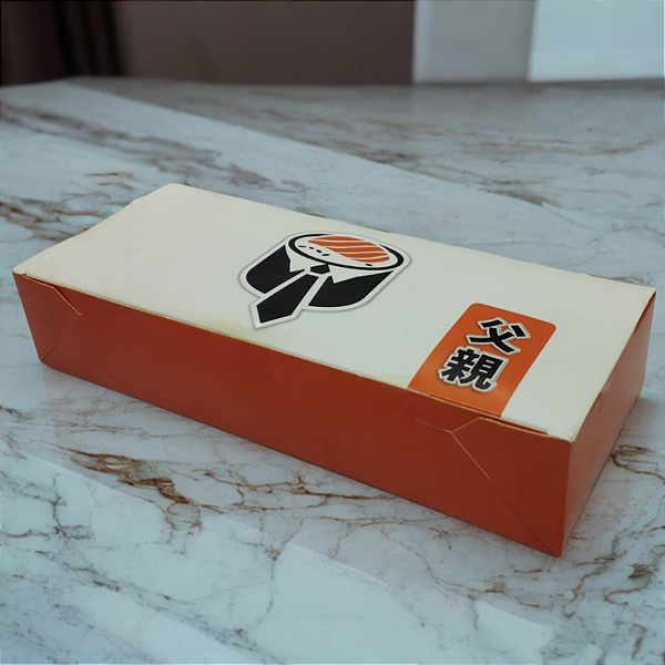 Caixa Sushi HOT (20x8x4cm) Dia dos Pais - 100 unid.
