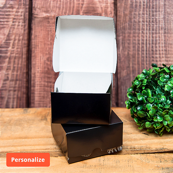 Caixa Sushi Extra Pequena (8x8x5cm) - Personalizada