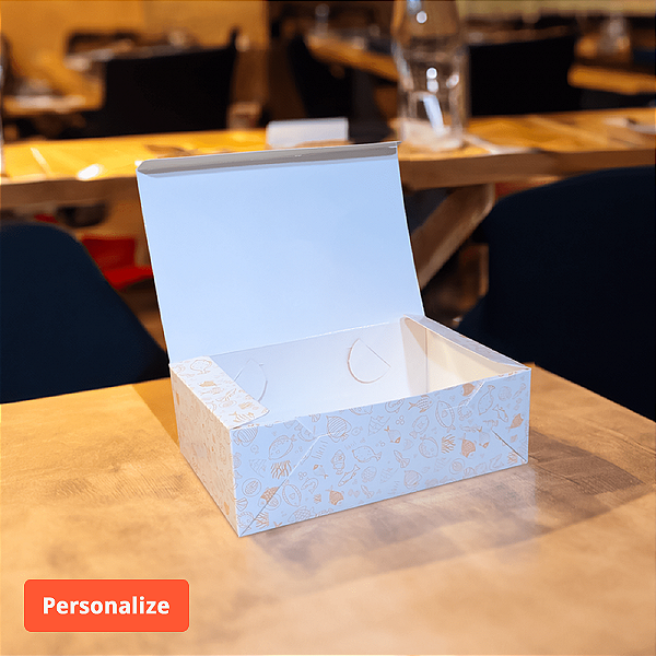 Caixa Sushi Pequena (10x15x5cm) - Personalizada