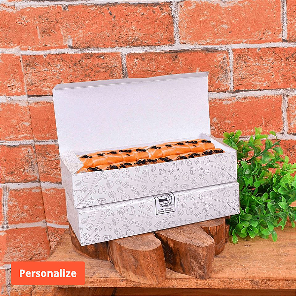 Caixa Sushi HOT Pequena (17x7x4cm) - Personalizada