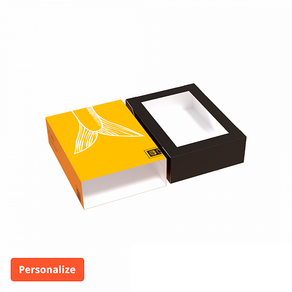 Box Gaveta Premium Média (13x18x5cm) - Personalizada