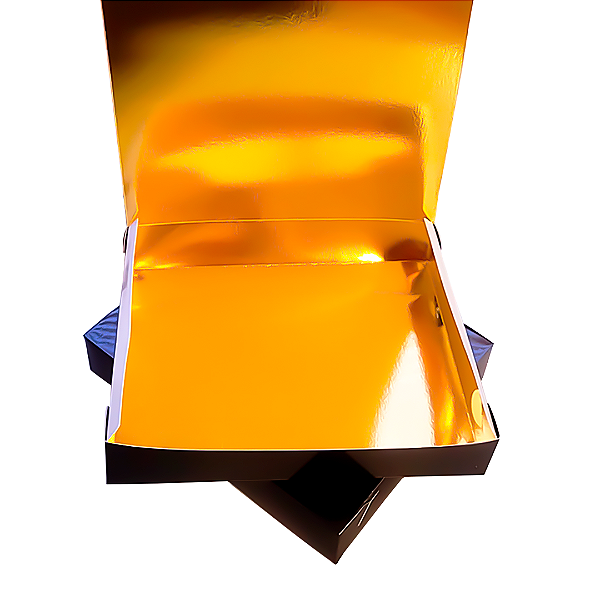 Caixa Sushi EG (20x28x4cm) Black Ouro - 100 unid.