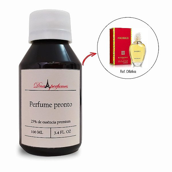 DNA144-Refil perfume importado feminino contratipo Amarige