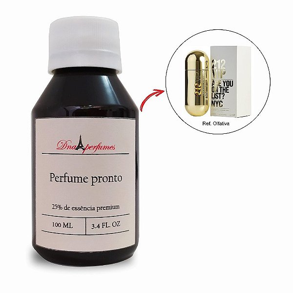 DNA09-Refil perfume importado feminino contratipo 212 VIP