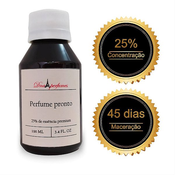 DNA98-Perfume importado masculino tipo 212 Vip black - Refil 100ml