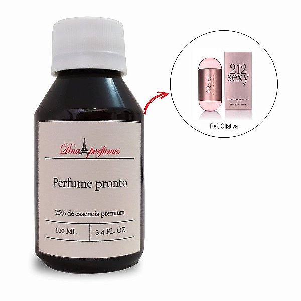 DNA04-Refil perfume importado feminino tipo 212 Sex