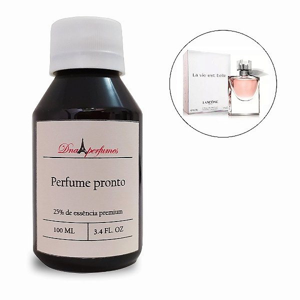 DNA42- Perfume importado feminino tipo La vida é bela - Refil 100ml