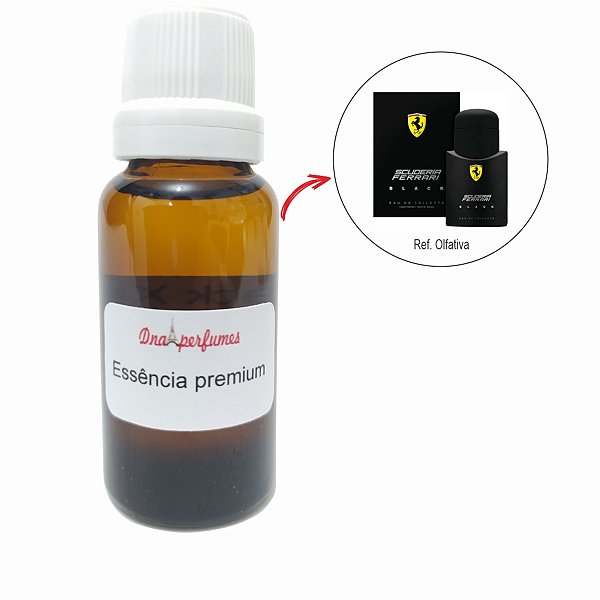D69-Essência premium perfume importado masculino contratipo Ferrari Black