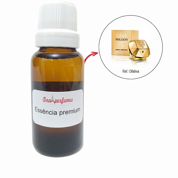 D96-Essência premium perfume importado feminino contratipo Lady Million