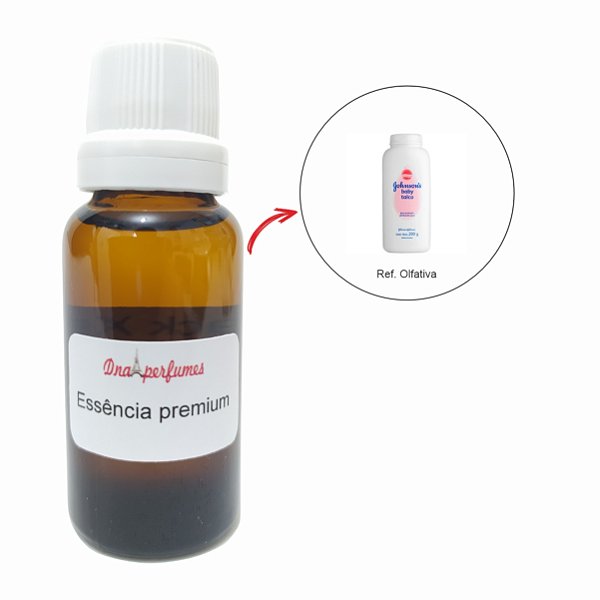 D152-Essência premium perfume importado unissex contratipo Johnson's Baby Cheirinho do Talco