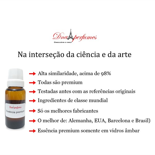 D152-Essência premium perfume importado unissex contratipo Johnson's Baby Cheirinho do Talco