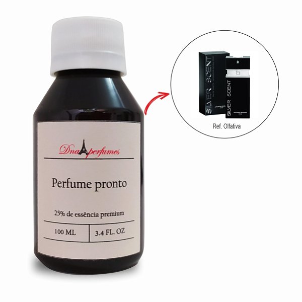 DNA129-Perfume importado tipo -Silver Scent-Refil 100ml