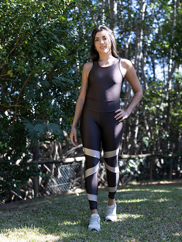 Calça Legging Whistler Cacao / Neige