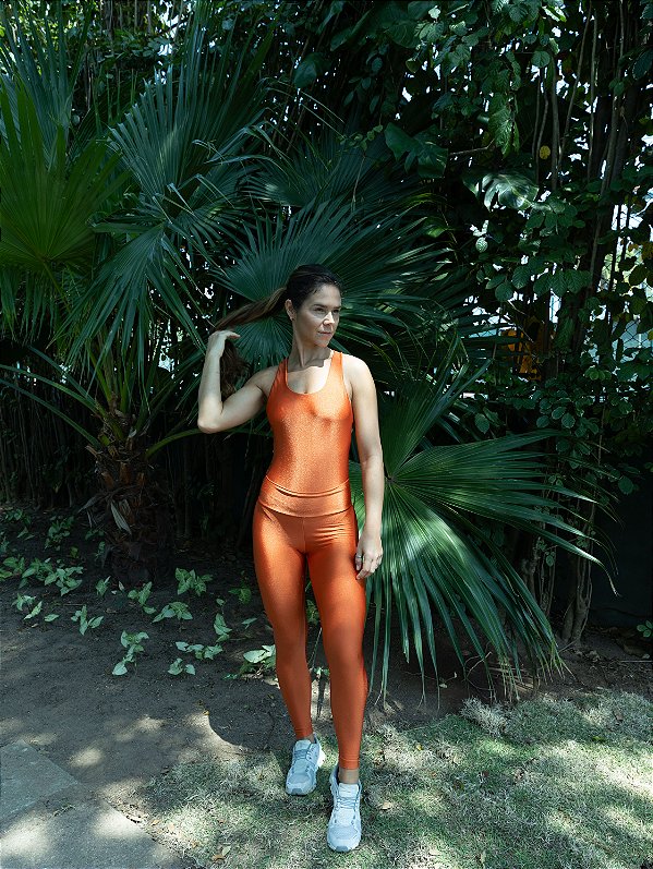 Calça Legging Básica Orange