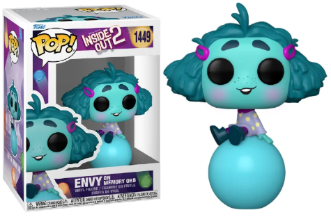 Funko Pop - Inveja Envy (sem os pézinhos) - Disney Divertida Mente (1449)