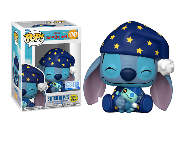 Funko Pop - Stitch in PJ's (Glow) - Disney’s Lilo & Stitch (1747)
