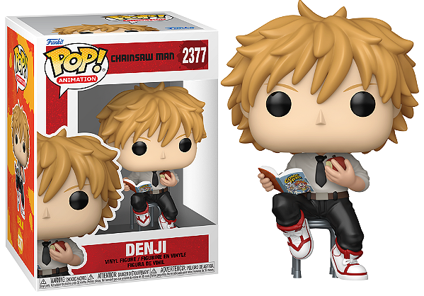 [#Pré-venda] - Funko Pop - Denji (Reading) - Chainsaw Man (2377)