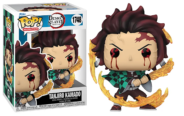 [#Vempraloja] - Funko Pop - Tanjiro Kamado - Demon Slayer (1748)