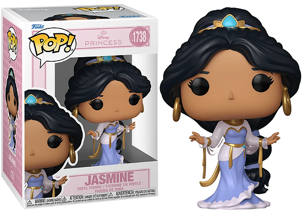 [#Vempraloja] - Funko Pop - Jasmine Entrance - Disney Princess (1738)