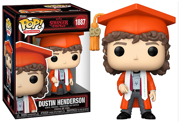 [#Pré-venda] - Funko Pop - Dustin Henderson - Stranger Things (1887)