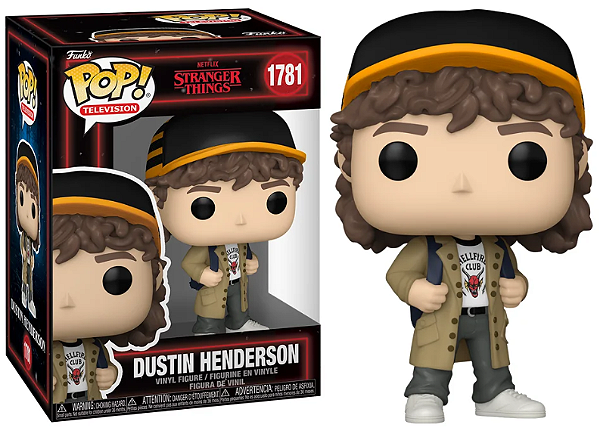 [#Vempraloja] - Funko Pop - Dustin Henderson - Stranger Things (1781)