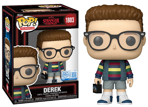 [#Pré-venda] - Funko Pop - Derek Exclusivo - Stranger Things (1803)
