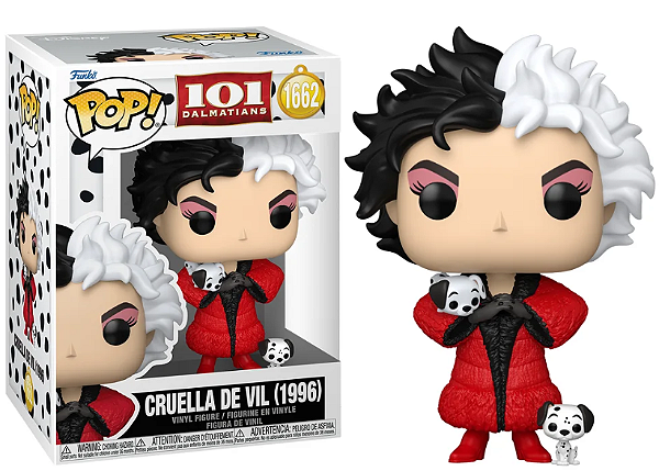 [#Pré-venda] - Funko Pop - Cruella De Vil 1996 - Disney 101 Dalmatas (1662)