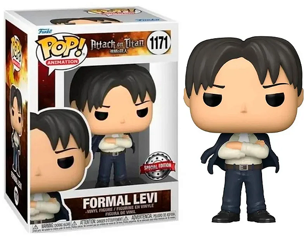 Funko Pop - Levi Exclusivo - Attack On Titan (1171)