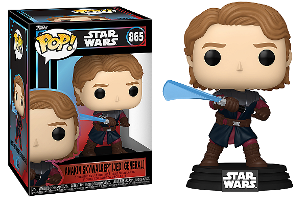[#Pré-venda] - Funko Pop - Anakin Skywalker (Jedi General) - Star Wars (865)