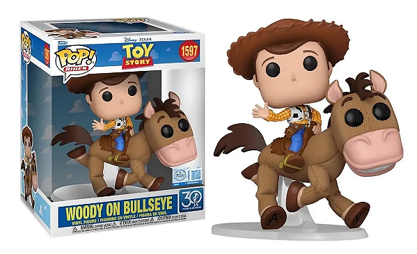 [#Pré-venda] - Funko Pop - Woody E Bala no Alvo - Disney Toy Story (1597)