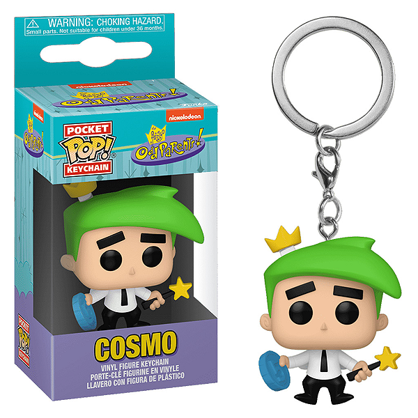 Chaveiro - Cosmo - Os Padrinhos Mágicos.
