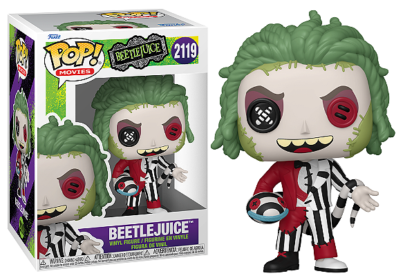 [#Pré-venda] - Funko Pop - Beetlejuice (Patchwork) - Beetlejuice (2119)