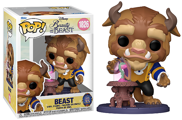 [#Pré-venda] - Funko Pop - Fera - Disney A Bela e a Fera (1826)