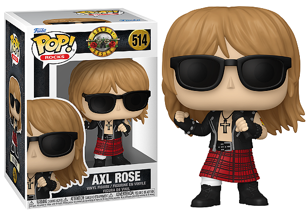 [#Pré-venda] - Funko Pop - Axl Rose (Live and Let Die) - Guns N’ Roses (514)