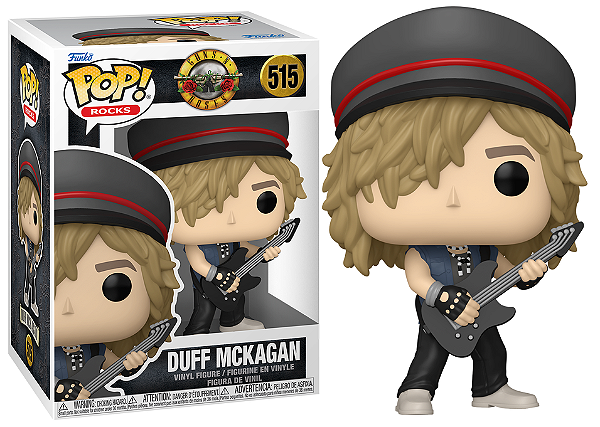 [#Pré-venda] - Funko Pop - Duff McKagan (1985 Vintage) - Guns N’ Roses (515)