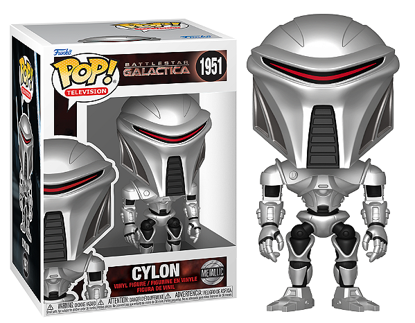 [#Pré-venda] - Funko Pop - Cylon Metallic - Battlestar Galactica (1952)