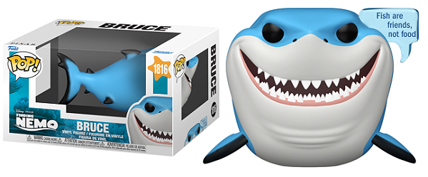 [#Pré-venda] - Funko Pop - Bruce (Peixes são Amigos) - Disney Procurando Nemo (1816)