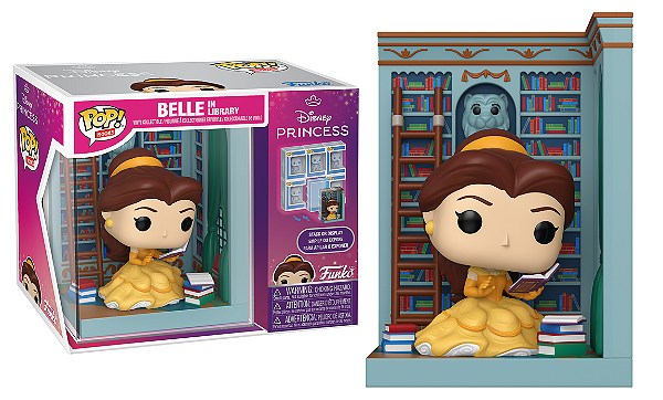 [#Pré-venda] - Funko Pop - Nooks Belle in Library - Disney A Bela e a Fera.