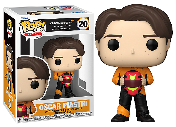 [#Pré-venda] - Funko Pop - Oscar Piastri - McLaren (20)