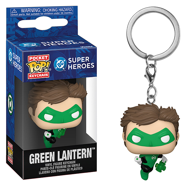 [#Pré-venda] - Chaveiro - Lanterna Verde - DC Super Heroes.