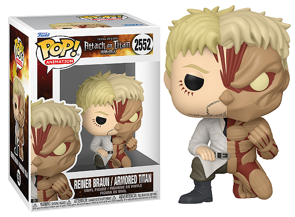 [#Pré-venda] - Funko Pop - Reiner Braun - Attack On Titan (2552)
