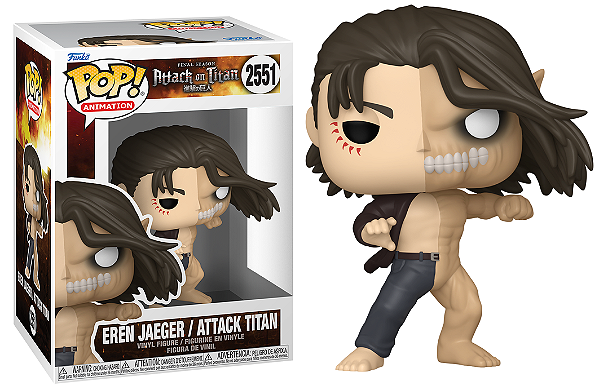 [#Pré-venda] - Funko Pop - Eren Jaeger - Attack On Titan (2551)